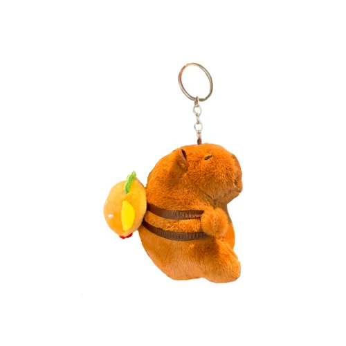 KEBO Cute Toast Capybara Doll Plush Pendant 12cm Рекомендуемая высота