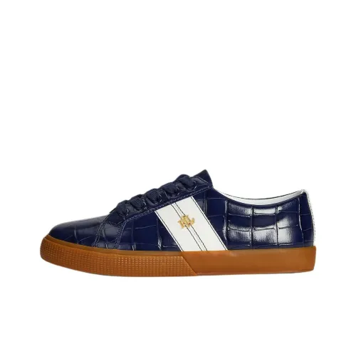 LAUREN RALPH LAUREN Janson II Low Топ Скейтборд Кроссовки Женские Морской Синий