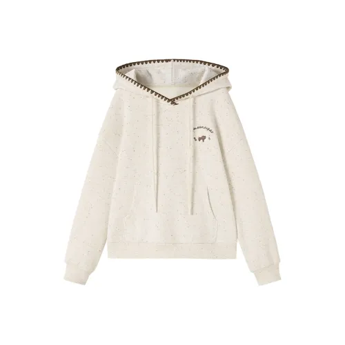 XIANGYING Цапельно-белый Женские Свитшоты