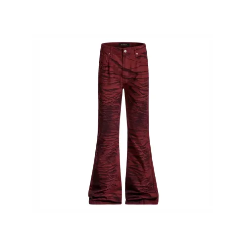 MIORGERSY Red Unisex Jeans MIORGERSY Красный Унисекс Джинсы