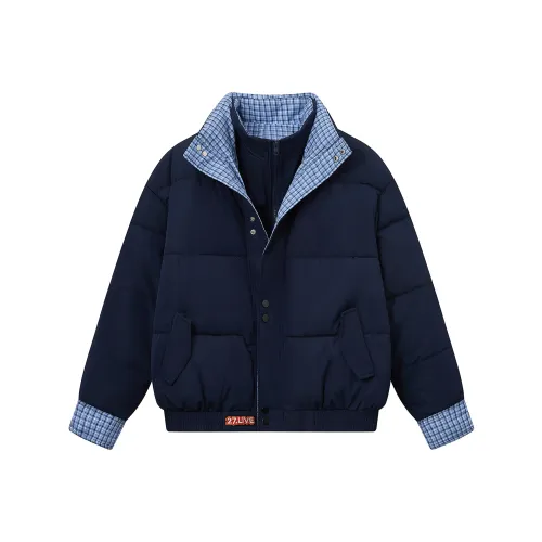 27DESHENGHUO Хлопковый пуховик Унисекс