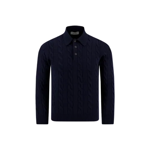 Gran Sasso Синие Мужские Свитера