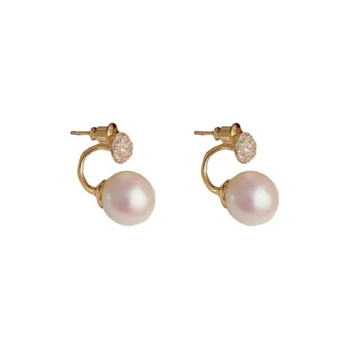 BONAS Микро Инкрустированные Серьги с Цирконием Женские