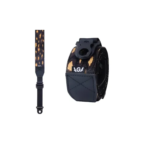 AGA S A03 Леопардовый принт Внешний вид QUICK Пряжка Slip-resistant Эффект Ремни для гитары