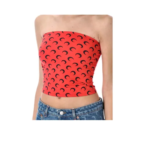 Marine Serre Топ на бретелях Женские