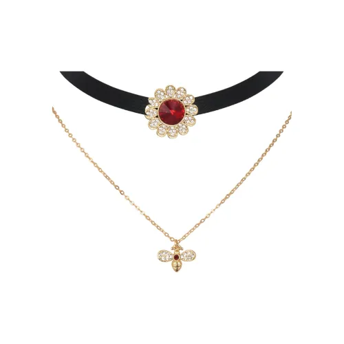 Lan Ying Искусственный кристалл Ожерелья Женские