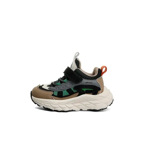 Jeep Детская туристическая обувь High Top Черный Коричневый Kids
