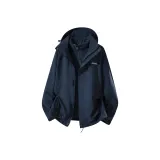 Темно-синий [Однослойное пальто + флисовая подкладка]