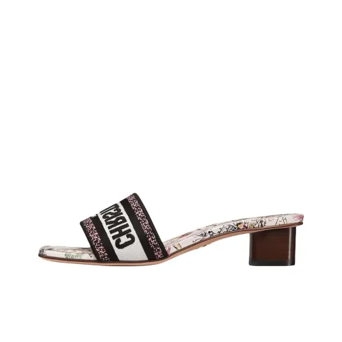 DIOR Dway Слипоны Женские Белые Розовые