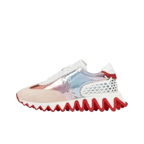 CL Loubishark Low Топ Повседневная обувь Женская Белый Коричневый Красный