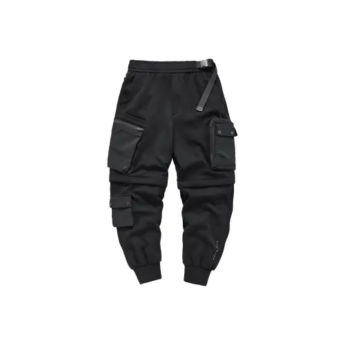 VIP Черные Мужские Карго Брюки