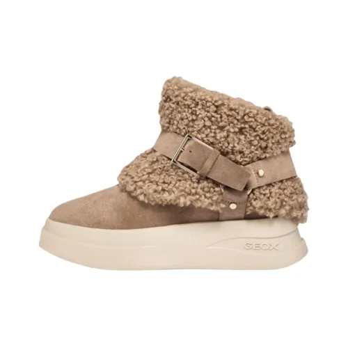 GEOX Термостойкий Водонепроницаемый Устойчивый к Износу Короткие Снежные Ботинки Женские Коричневый