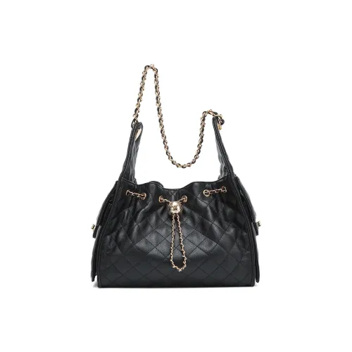 PAYOT Синтетическая кожа Сумка через плечо Стандартная Женская Черная Белая