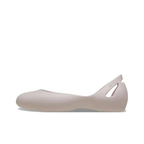 Crocs Kadee Планшет Повседневная Обувь Женская Светло-Розовая