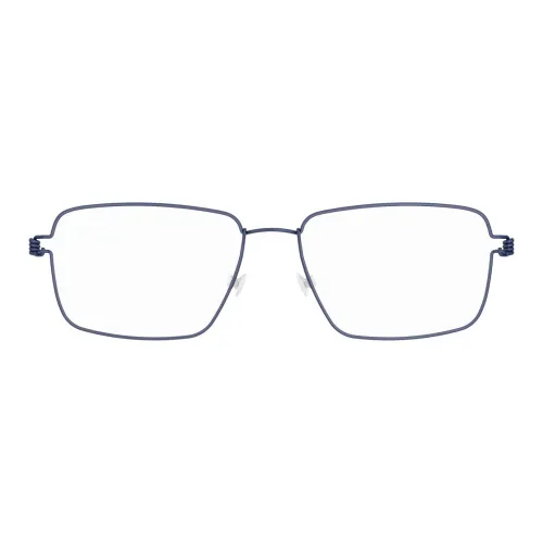 LINDBERG Квадратные очки с диоптриями Унисекс Матовый Темно-синий Синий