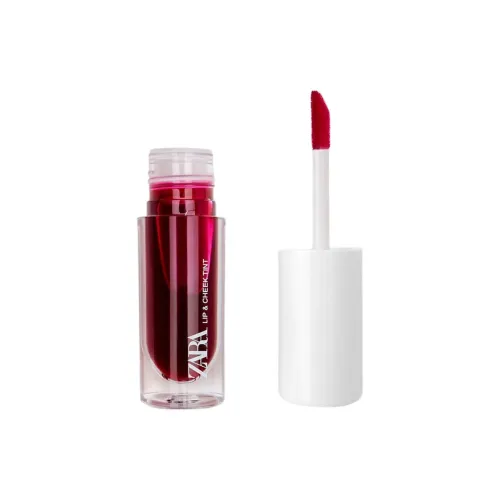 ZARA DUAL PURPOSE Блестящий LIP Wa Cheek Жидкость Румяна Smudge PROOF Длинный Долговечный