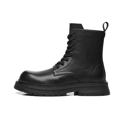 YIVELOVE Колено Высокий Мартин Ботин Мужской