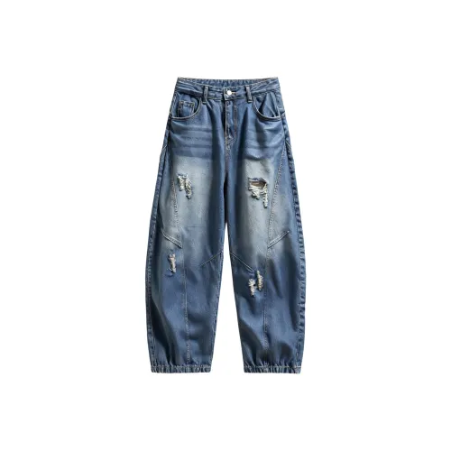 GANGZAI Унисекс Джинсы