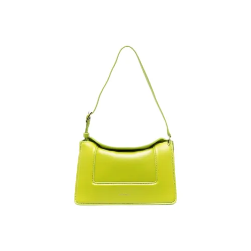Wandler Телячья кожа Одно плечо Сумка Стандартная Женская Желтая Зеленая