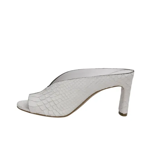 DEL CARLO Слипоны 7,5 см Женские Белые