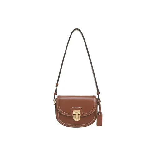 JOY GRYSON Сумка из коровьей кожи Saddle Сумка через плечо Сумка на плечо Женская Цвет древесный коричневый черный светло-синий персиковый цвет древесный