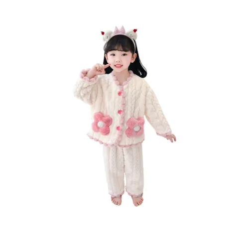 Mu Qingqing Домашняя одежда Набор для детей 3-7 лет