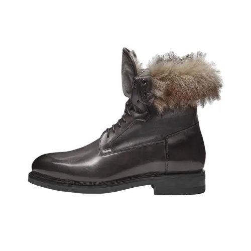 Santoni Короткие Сноубутсы Мужские Серые