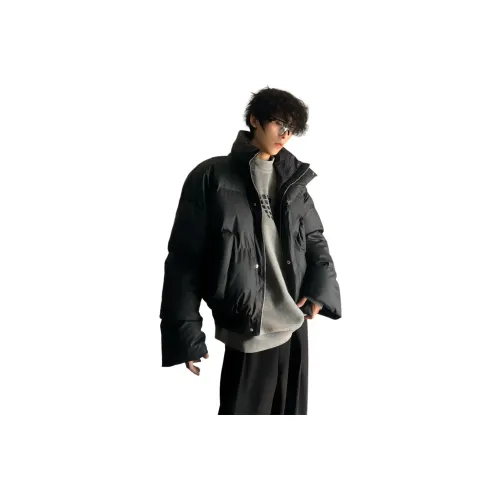 PODGORNOI Черный мужской пуховик