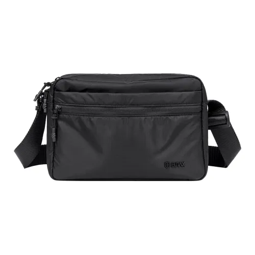 BJIAX Нейлоновая Сумка через плечо Стандартная Мужская Черная