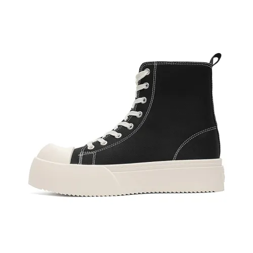 OUBT Износостойкие Дышащие Увеличивающие Высоту Высокие Кеды Мужские