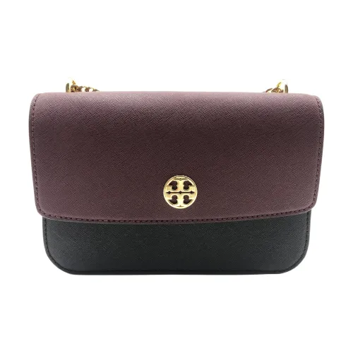 TORY BURCH Кожа Через плечо Сумка Женская Тауповая и Красная