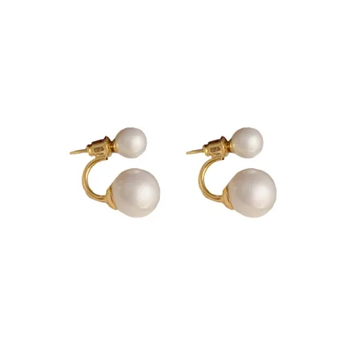 Серьги-гвоздики с жемчугом BONAS Женские