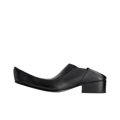 Balenciaga Romeo Резиновая подошва Домашние тапочки Мужской Черный