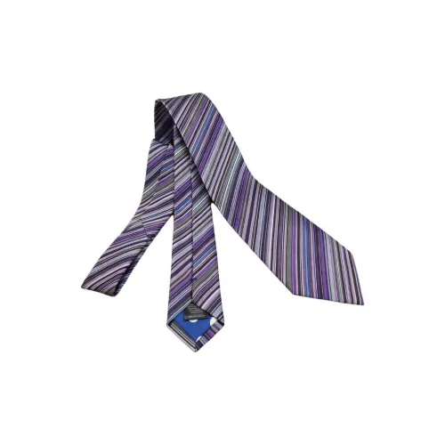 Paul Smith Шелковые галстуки Мужской Светло-фиолетовый Серый