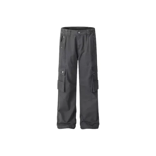 PLQV Серый Мужской Джинсы