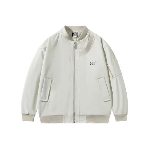 361° Шерсть Белый Мужские Куртки