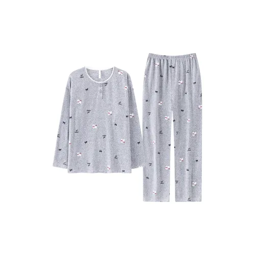 MADALLO Светло-серый Женский комплект пижам