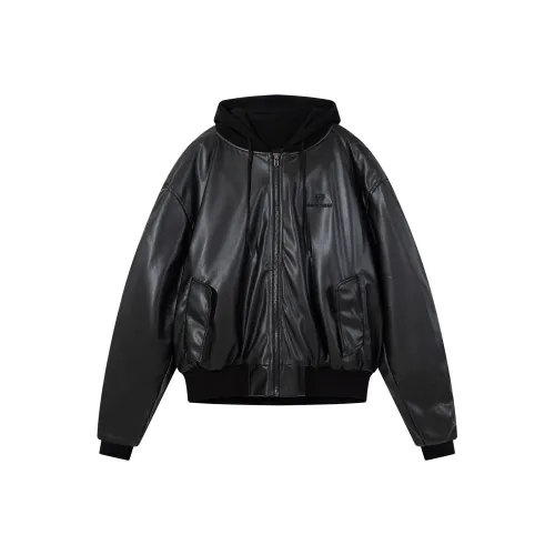 WITHOUTSUMMER Кожа Куртка Унисекс