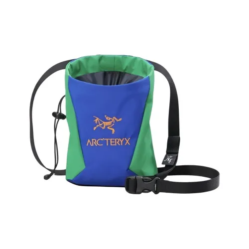 Arcteryx Портативная Сумка через плечо Большая Унисекс Синяя и Зеленая