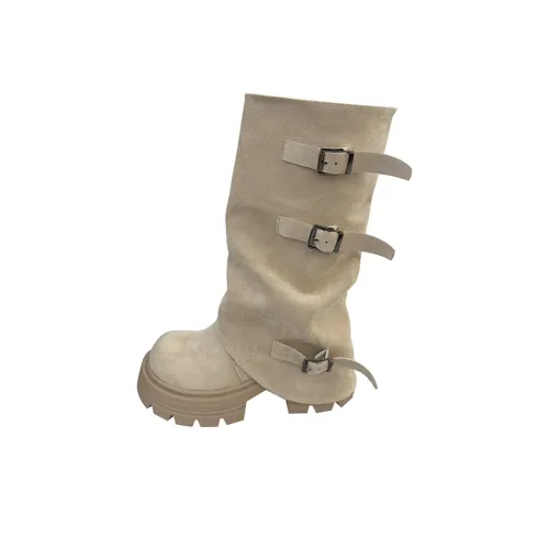 Yue Elsa Отделение Ботинки Женские Абрикос