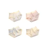 [4 Pack] Белый + Розовый + Синий + Custard