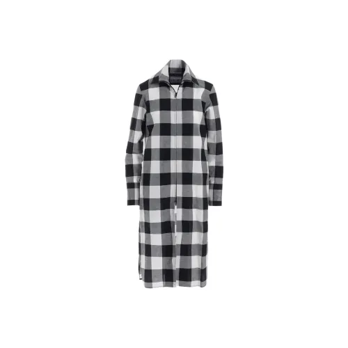 Yohji Yamamoto Y'S FW25 Хлопковая смесная ткань Платье Длинное с рукавами Платье Женское