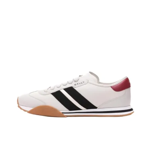 BALLY Устойчивый к истиранию Низкий Топ Повседневная обувь Мужская Бежевый Черный Красный