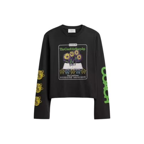 COACH Черные Женские T-рубашки