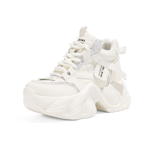 POOQ Толстая подошва Высокие кеды Женские