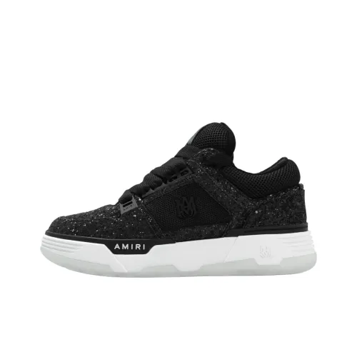 AMIRI Низкие кроссовки для скейтбординга Мужские Черные