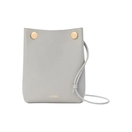 LOEWE Сумка через плечо из телячьей кожи сумка на плечо женская серая