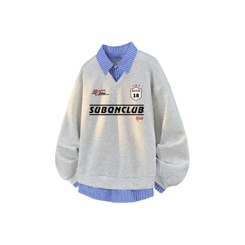 SUBEIQINGNIAN Свитшот Унисекс