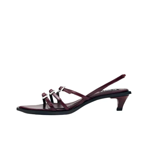 ALOHAS Britney One Ремень Сандалии Женские Бордовый