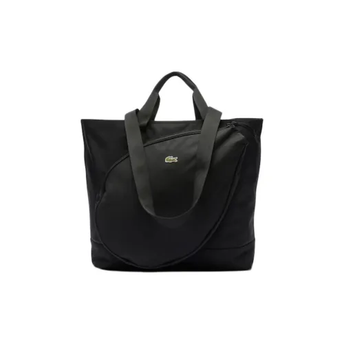 Сумка через плечо Lacoste унисекс черная